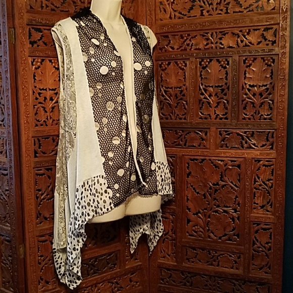 Fleur De Lis Tops - Fleur De Lis Vest Shirt Hippie Boho